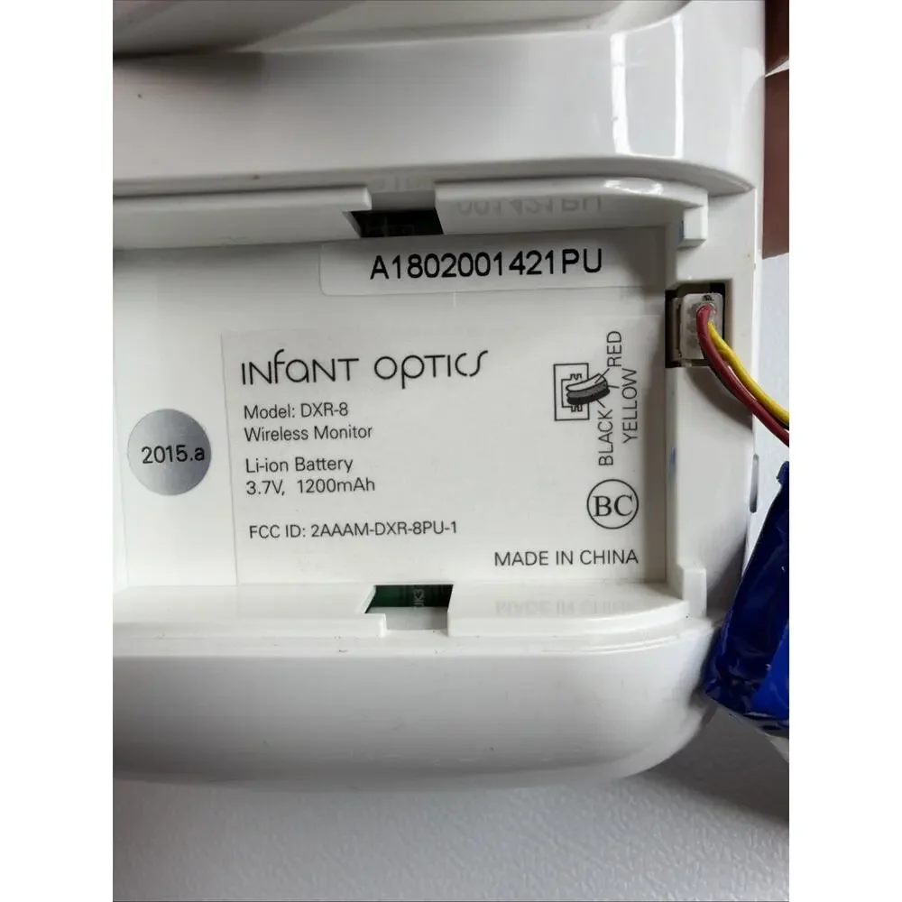 Infant Optics DXR-8 Video Baby Monitor And Camera AC Adapters Tested Working